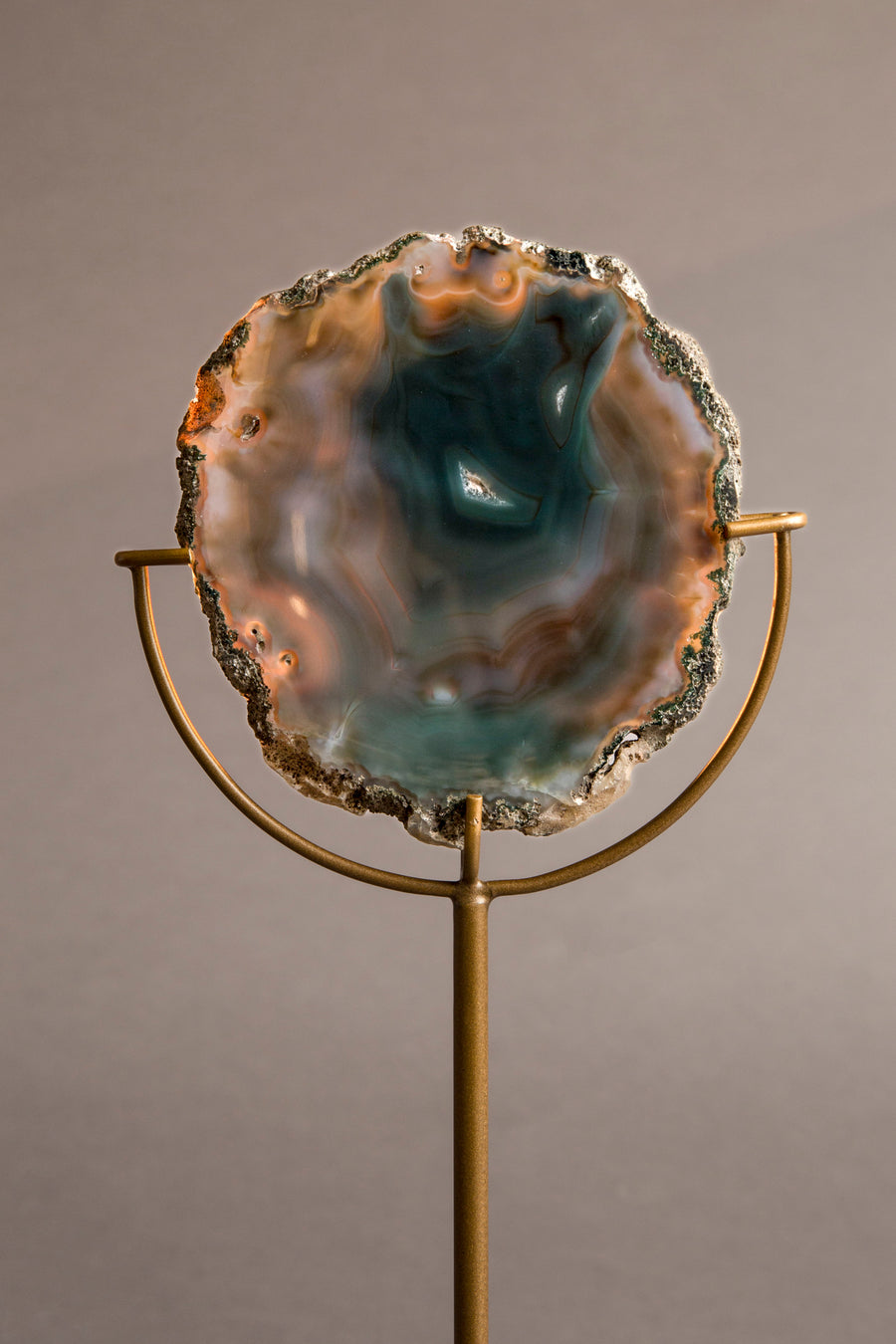 Kaarsenhouder Gem Groen (set van 4)