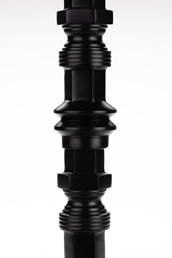 Totem kandelaar m zwart (set of 4)
