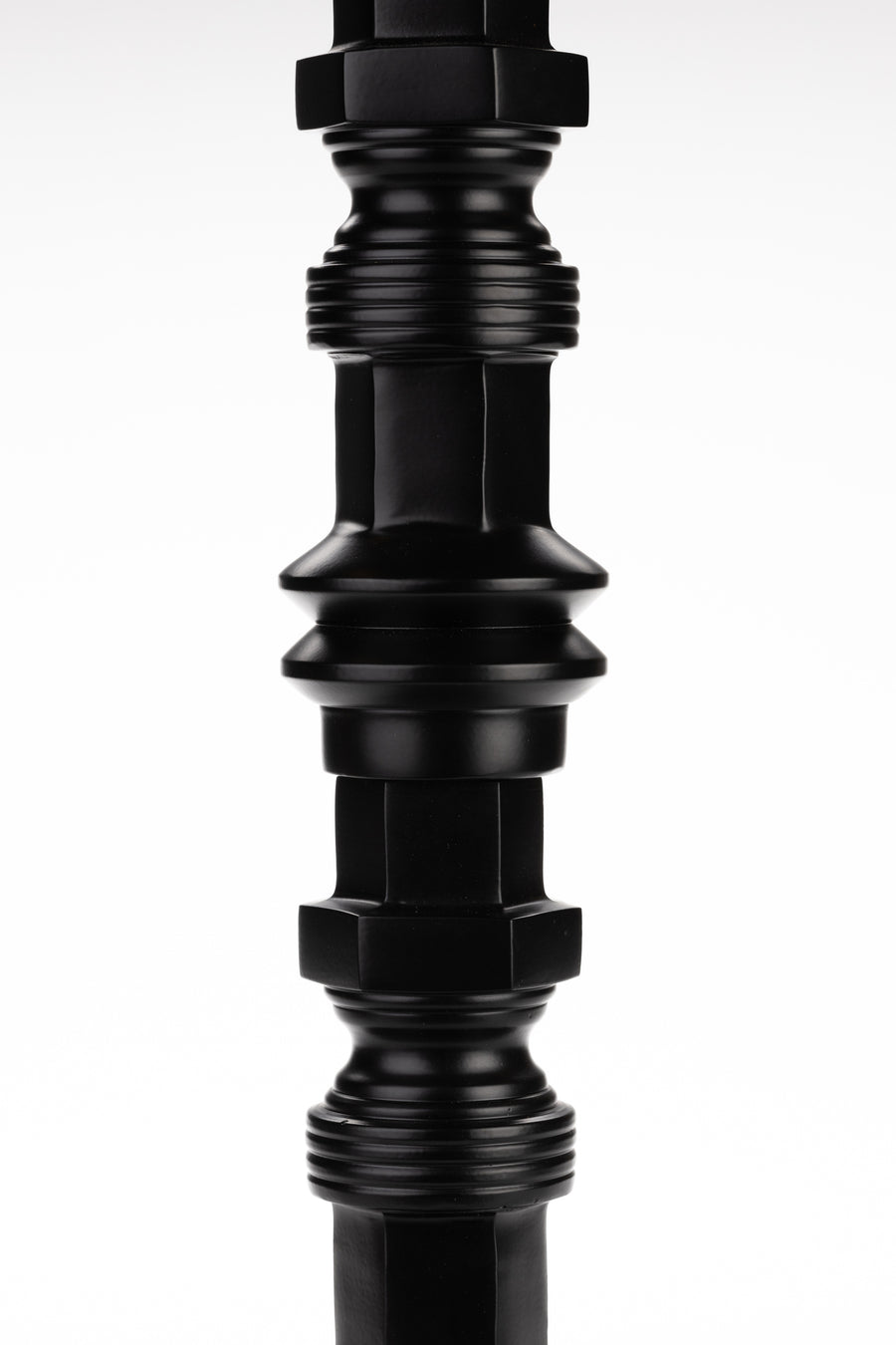 Totem kandelaar m zwart (set of 4)
