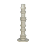Totem kandelaar m beige (set of 4)