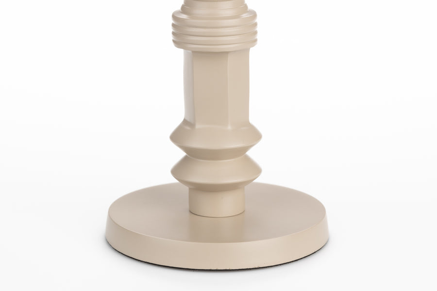 Kaarsenhouder Totem S Beige (set van 4)