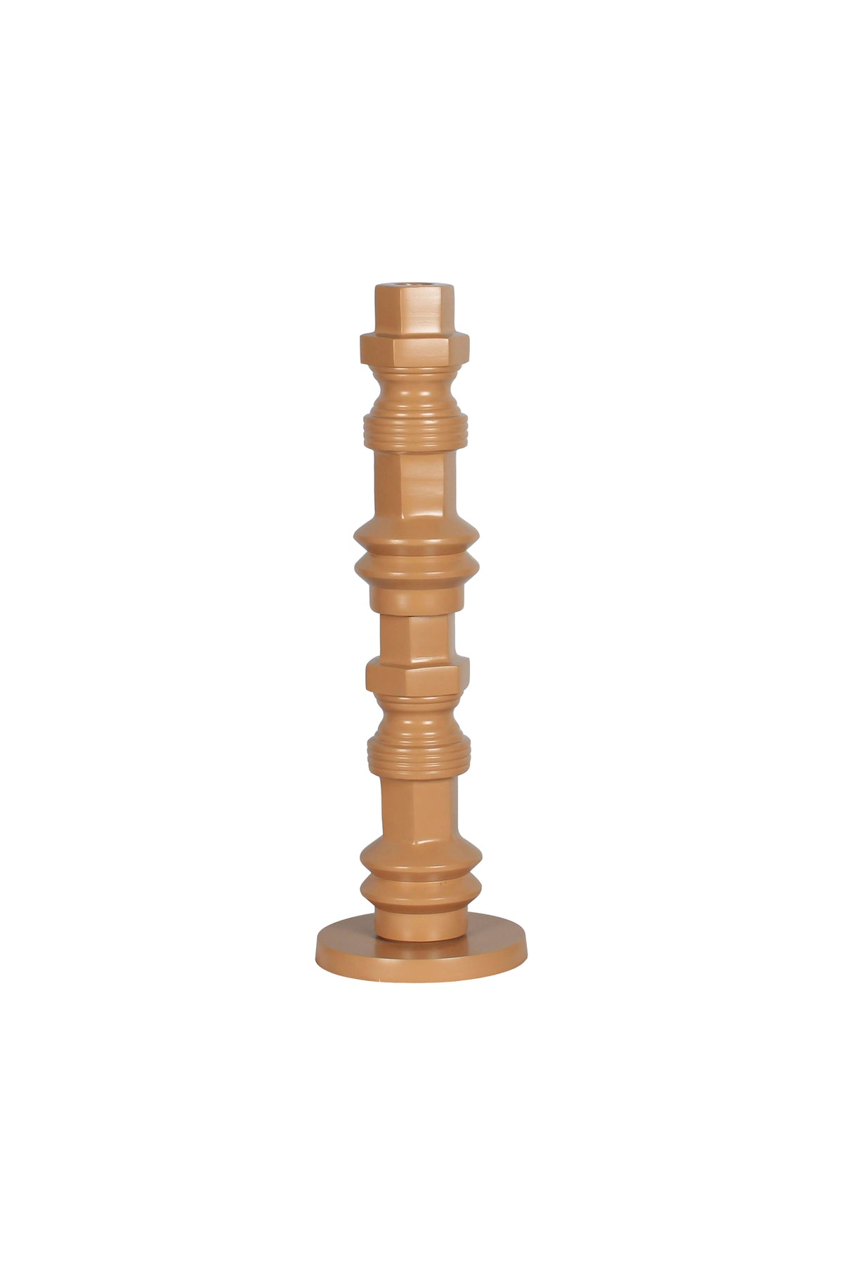 Totem kandelaar m smooth terra (set of 4)