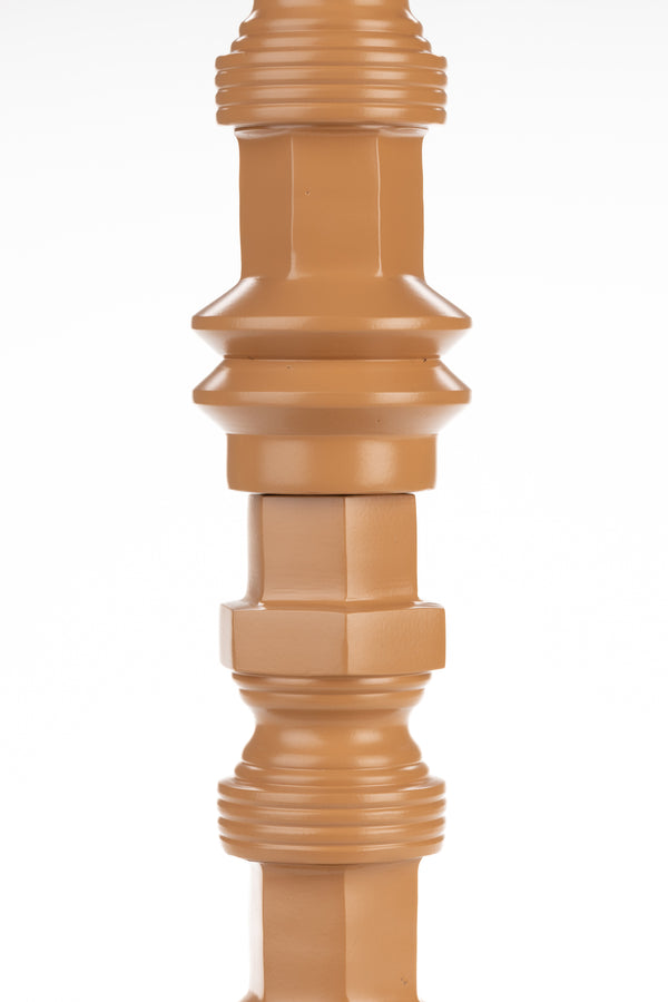 Totem kandelaar m smooth terra (set of 4)