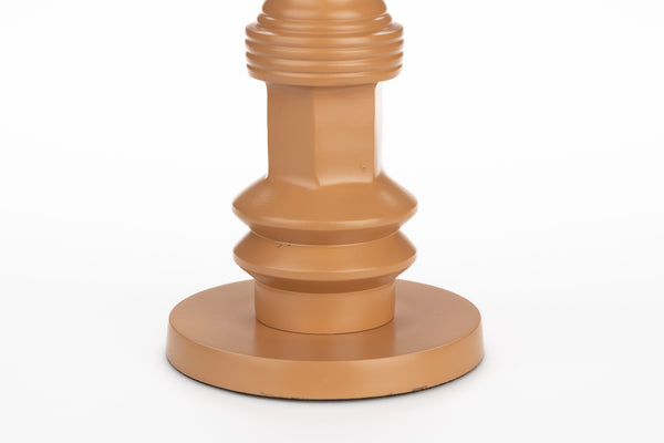 Totem kandelaar m smooth terra (set of 4)