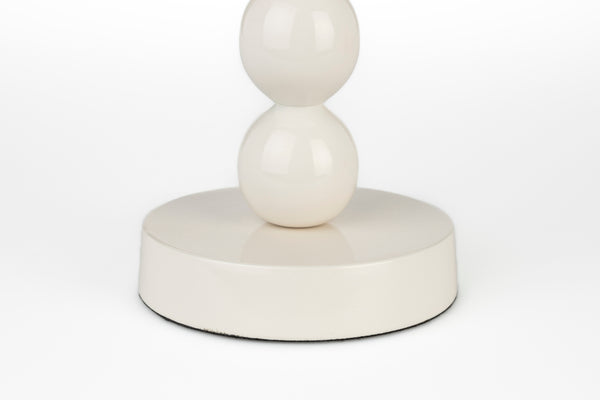 Bubbles kandelaar two shiny beige (set of 6)