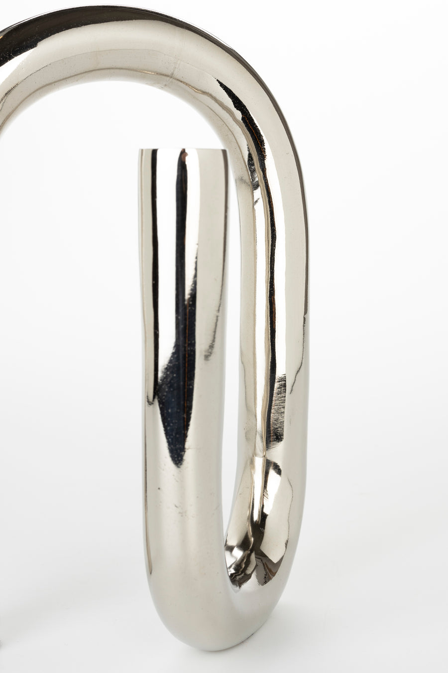 Tubo kandelaar shiny zilver l (set of 6)