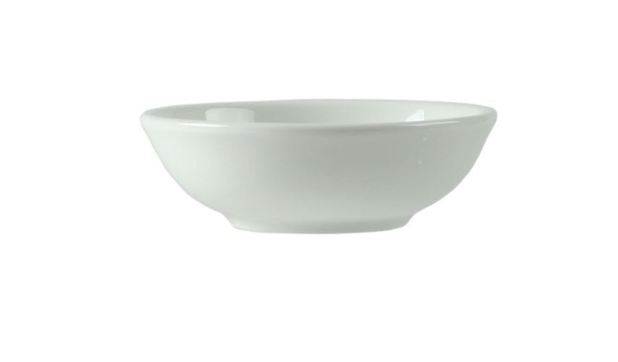 Tea Tip/Sauce Bowl White 7cm