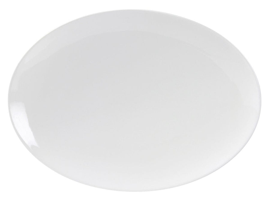 Plate Oval White 30cm