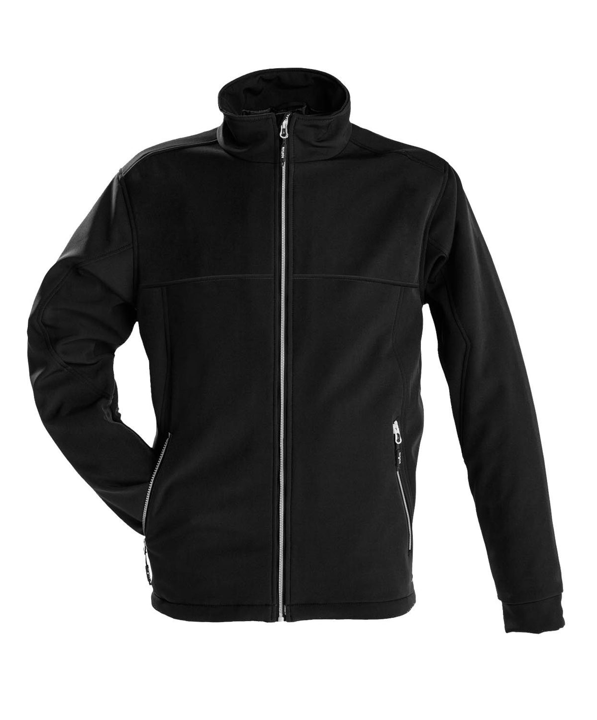Gevoerde softshell jas Odense Black XL