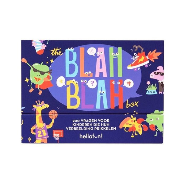 Blah blah (dutch) 200 vragen voor kinderen die hun verbeelding prikkelen