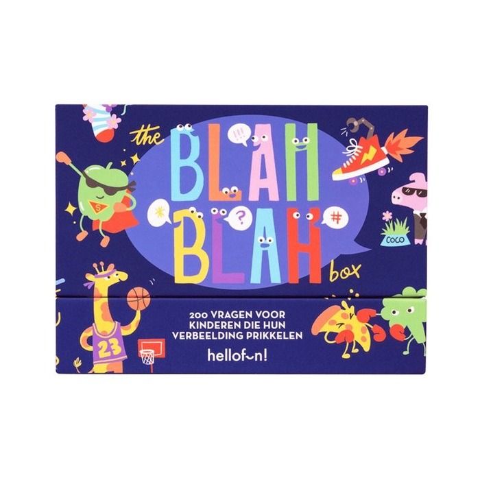 Blah blah (dutch) 200 vragen voor kinderen die hun verbeelding prikkelen