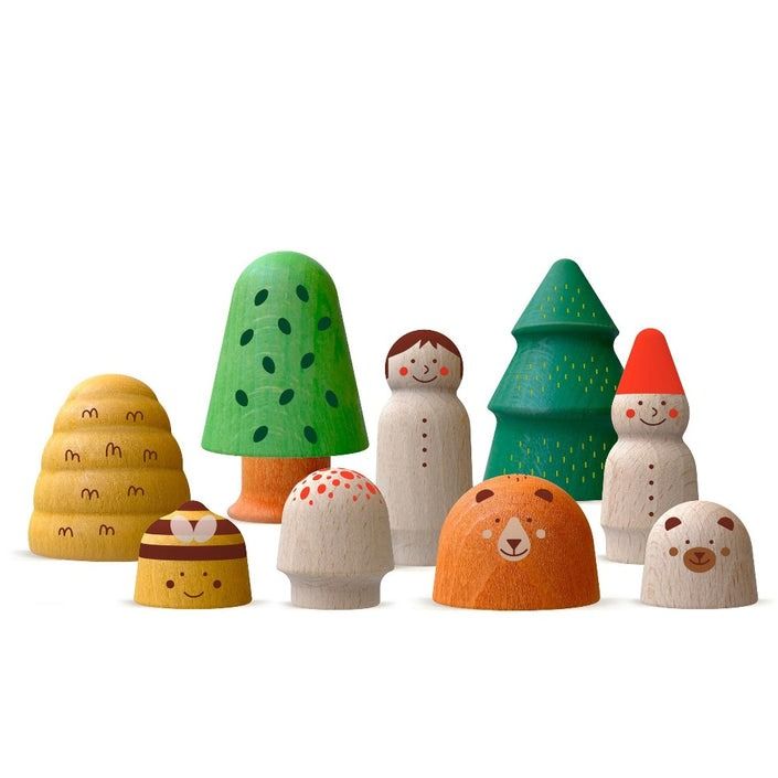 Wooden Toys - My wooden world forest