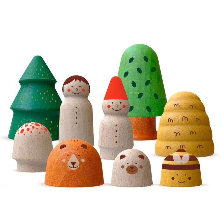 Wooden Toys - My wooden world forest
