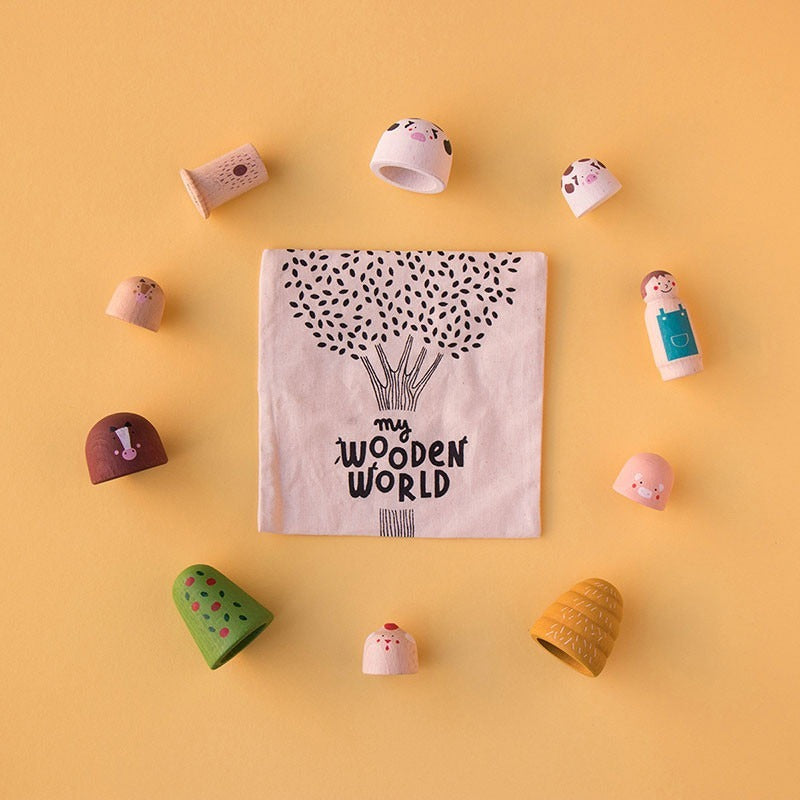 Wooden Toys - My wooden world farm