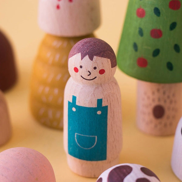 Wooden Toys - My wooden world farm