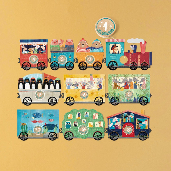 Puzzle - my little train