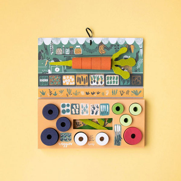 Wooden toys - veggies