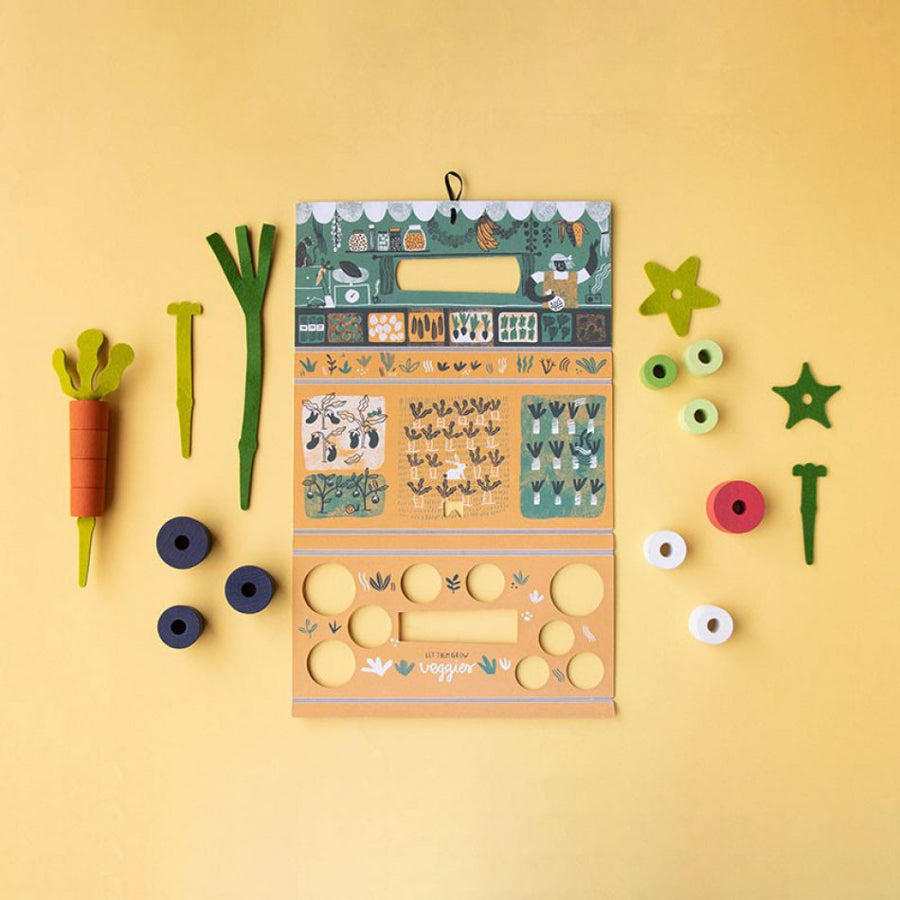Wooden toys - veggies