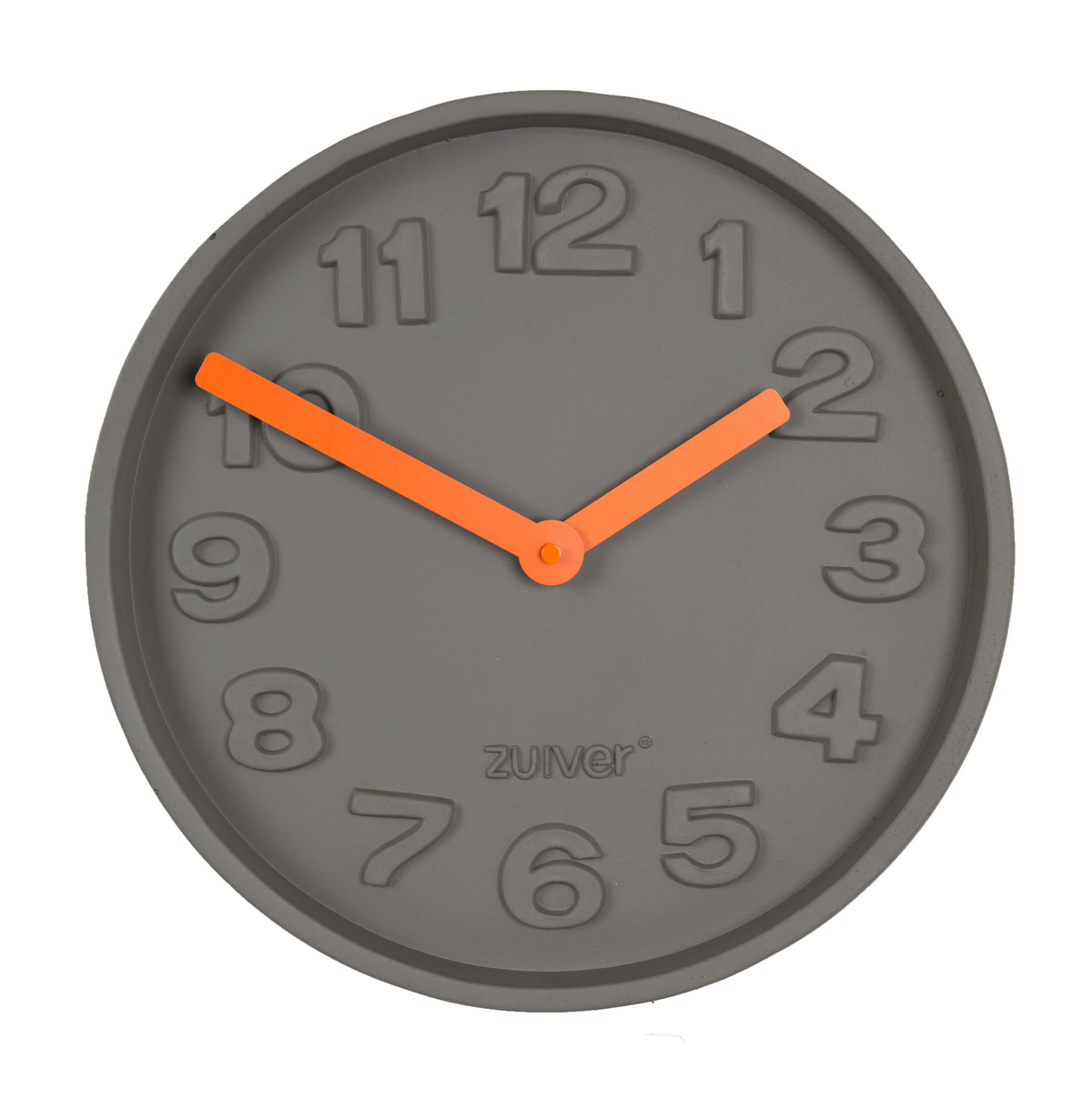 Klok Beton Time Oranje (set van 2)