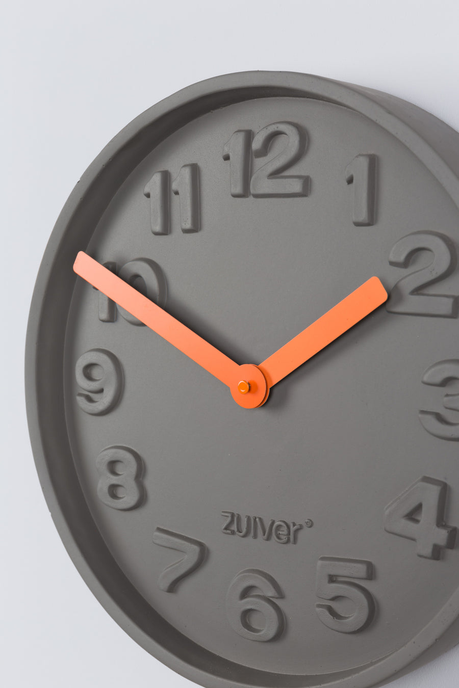 Klok Beton Time Oranje (set van 2)
