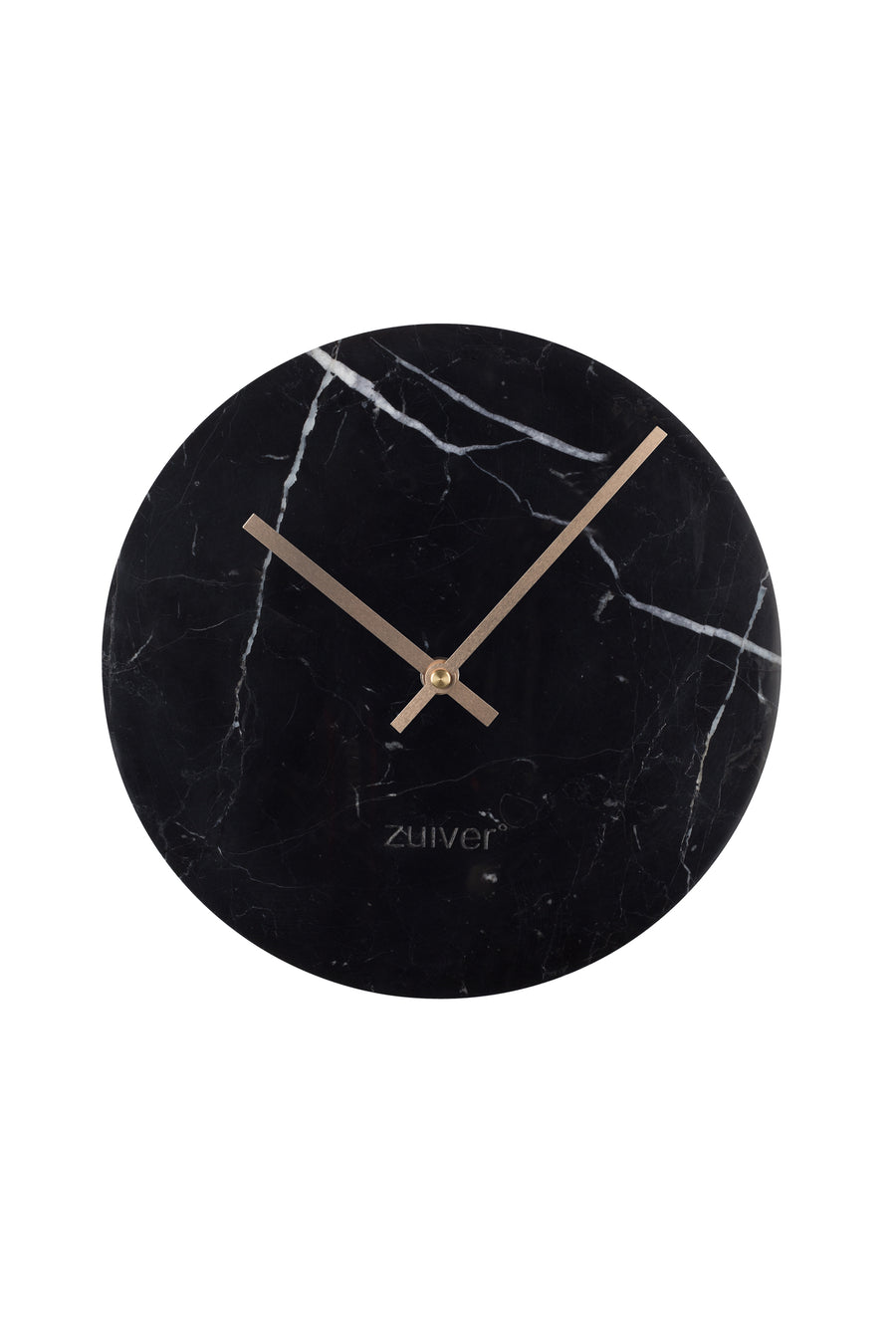 Klok Marmer Time Zwart (set van 3)