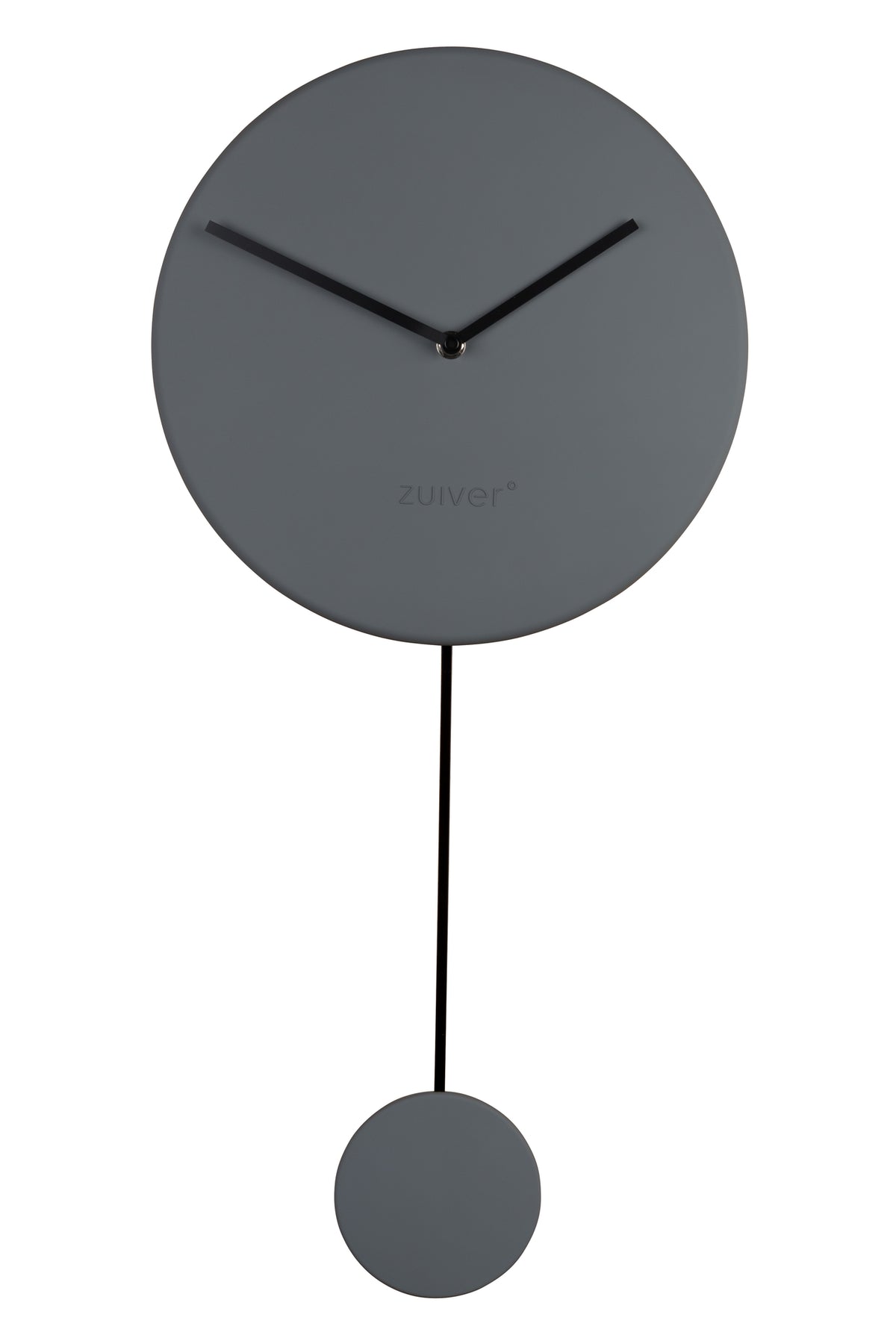 Klok Minimal Grijs (set van 4)