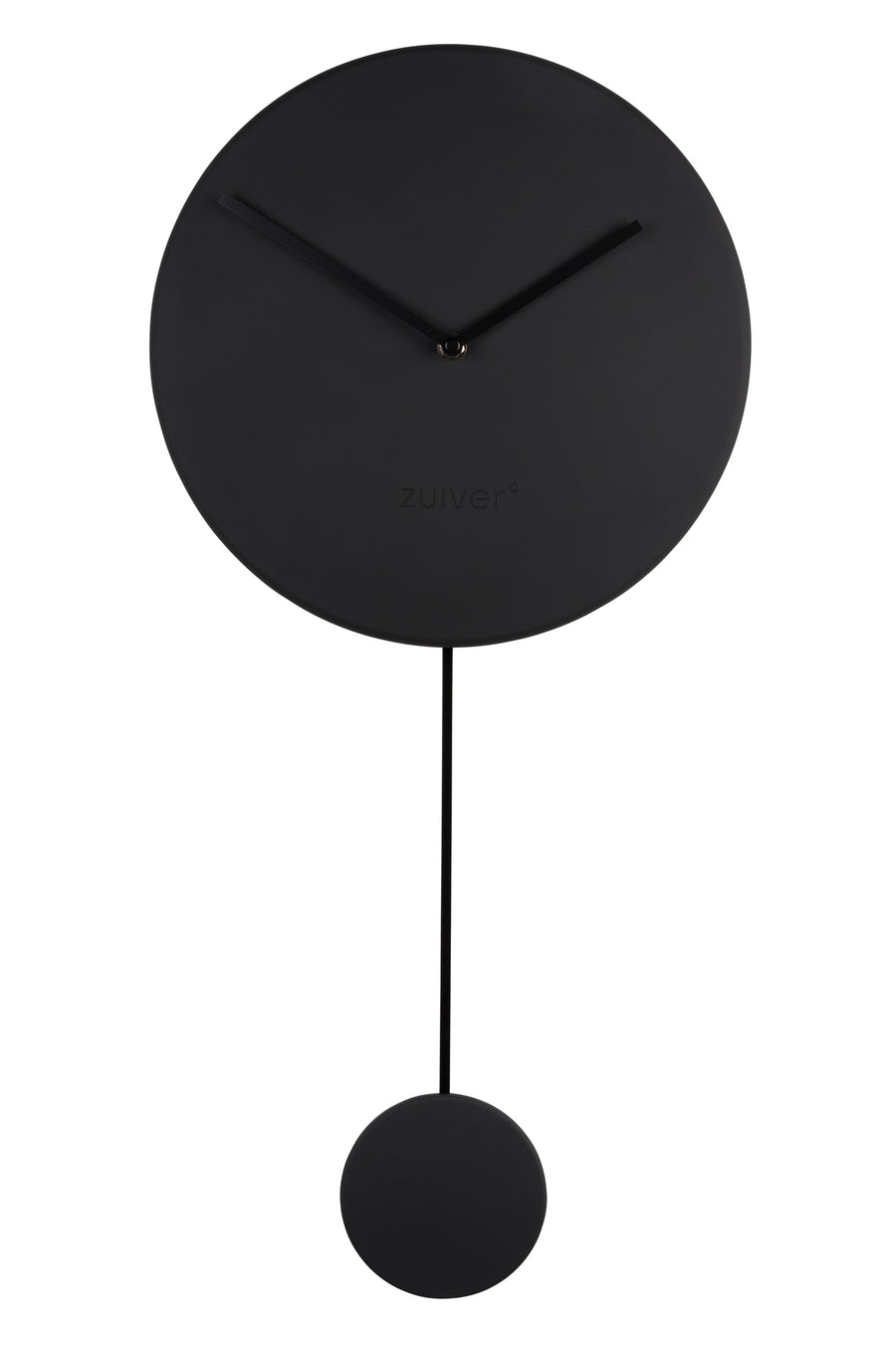 Klok Minimal Zwart (set van 4)