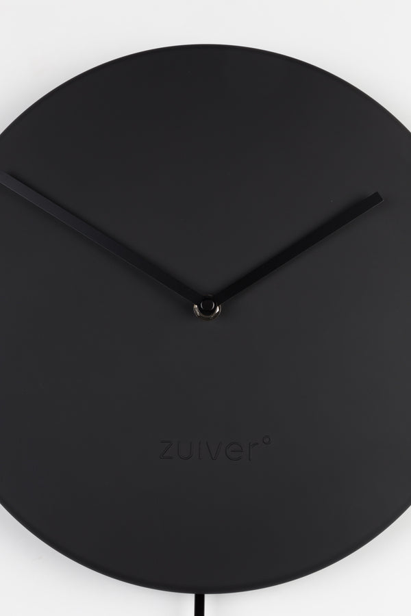 Klok Minimal Zwart (set van 4)