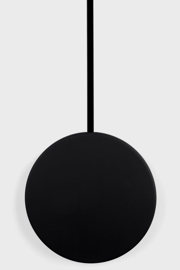 Klok Minimal Zwart (set van 4)