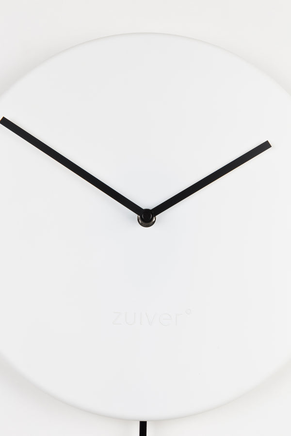 Klok Minimal Wit (set van 4)