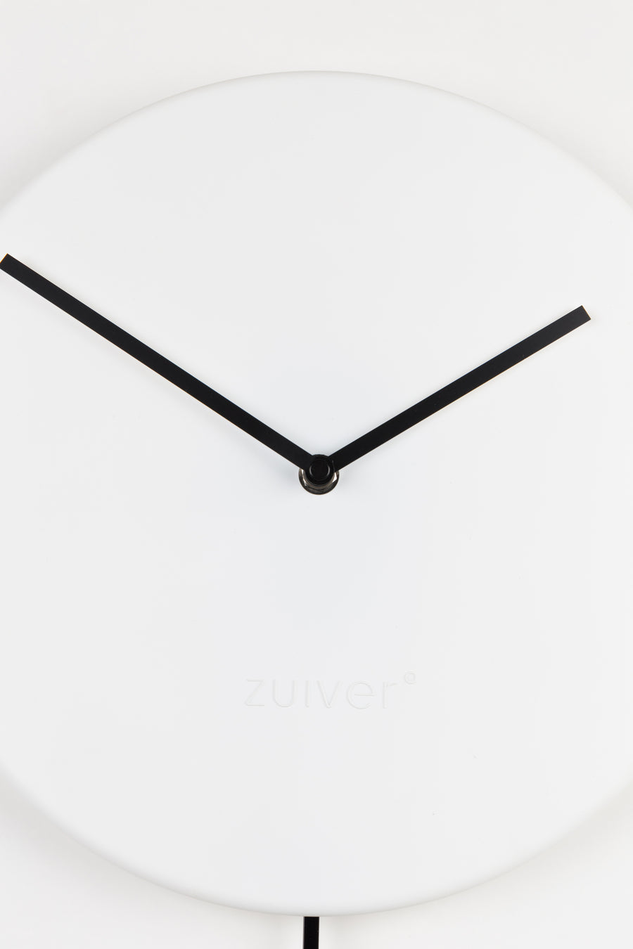 Klok Minimal Wit (set van 4)