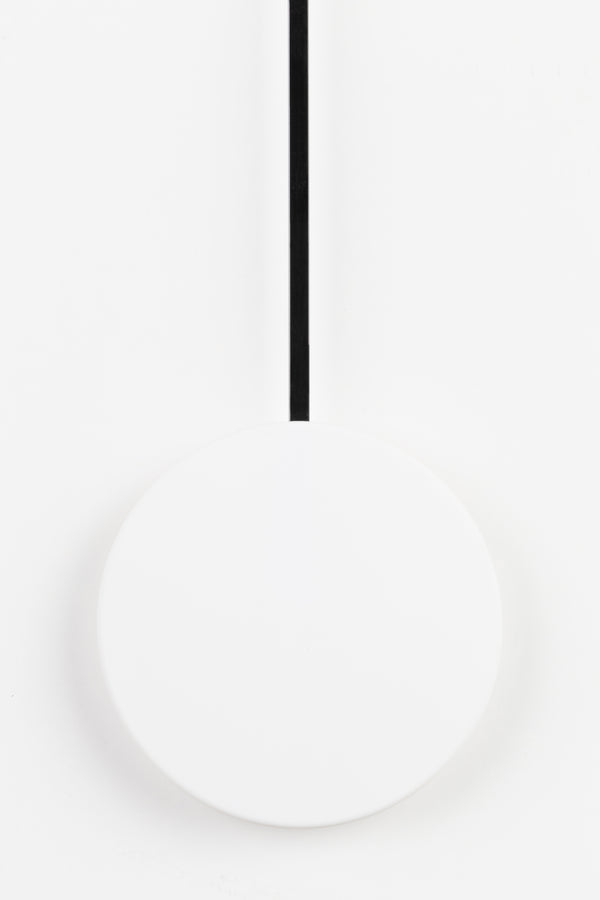 Klok Minimal Wit (set van 4)