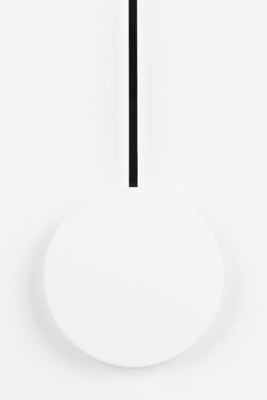 Klok Minimal Wit (set van 4)