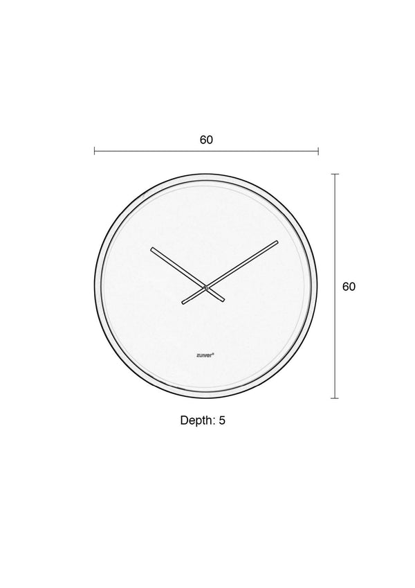Klok Time Bandit Alles Zwart