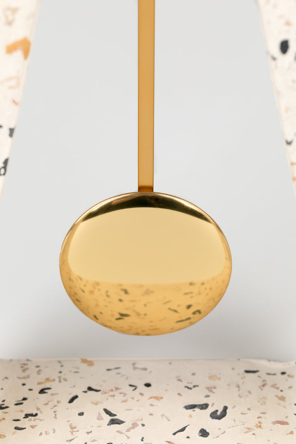 Klok Pendulum Time Terrazzo Wit (set van 4)