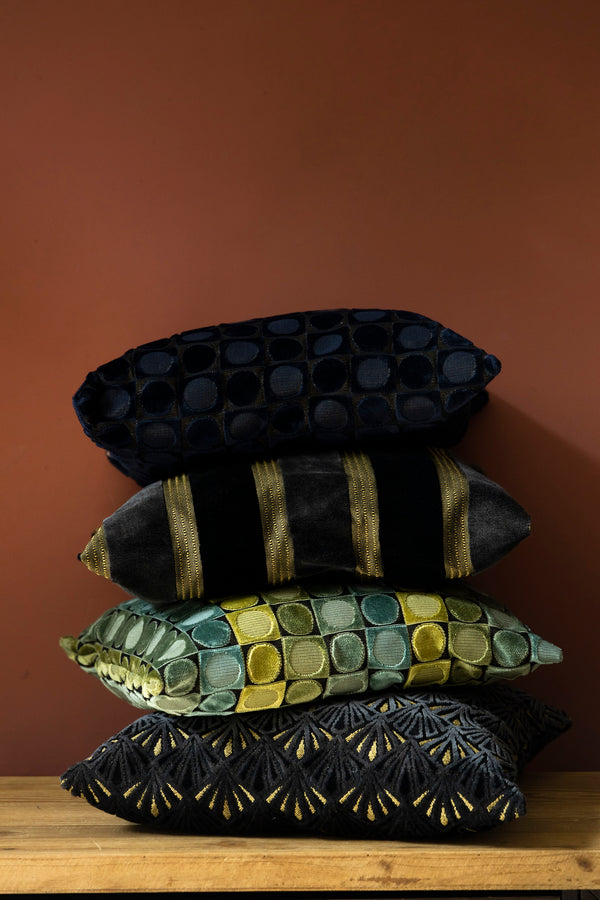 Kussen Ottava Groen/Blauw (set van 6)