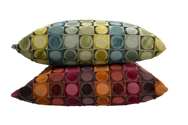 Kussen Ottava Rood/Oranje (set van 6)