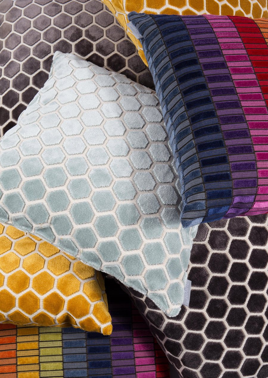Kussen Monty Licht Blauw (set van 6)
