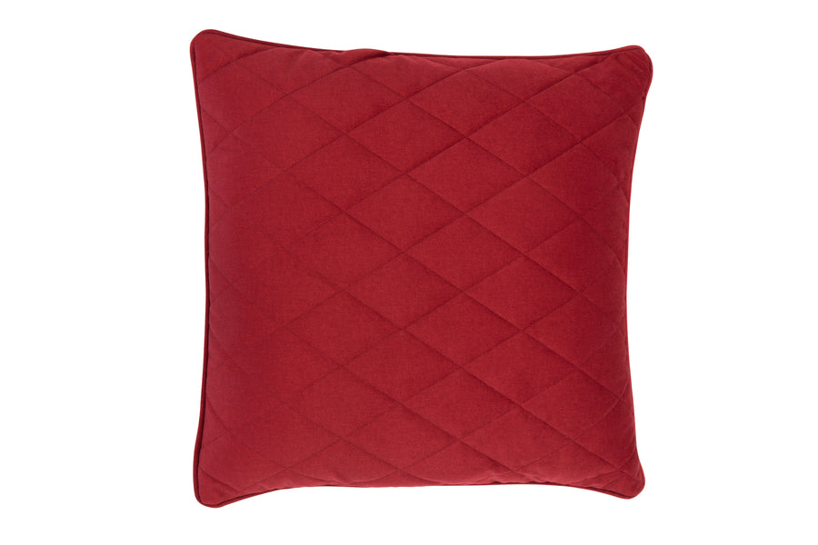 Kussen Diamant Vierkant Royal Rood (set van 6)