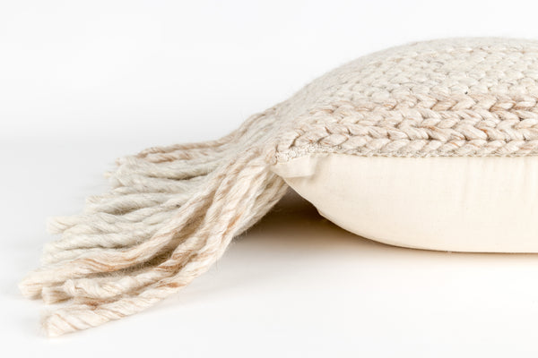 Kussen Fringe Naturel (set van 6)