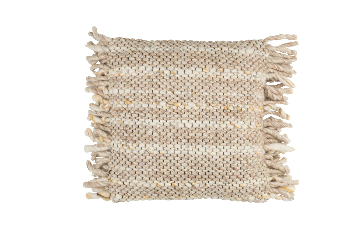 Kussen Frills Beige/Geel (set van 6)