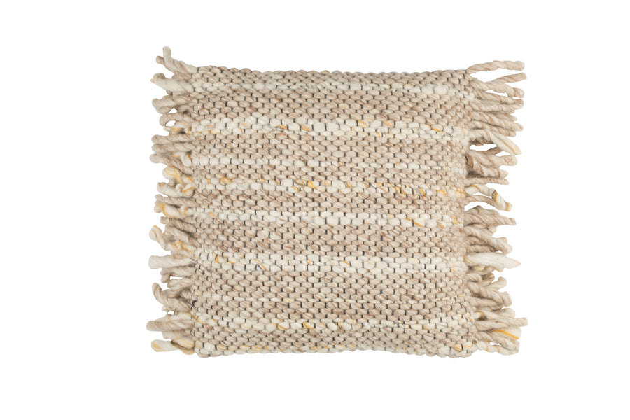 Kussen Frills Beige/Geel (set van 6)