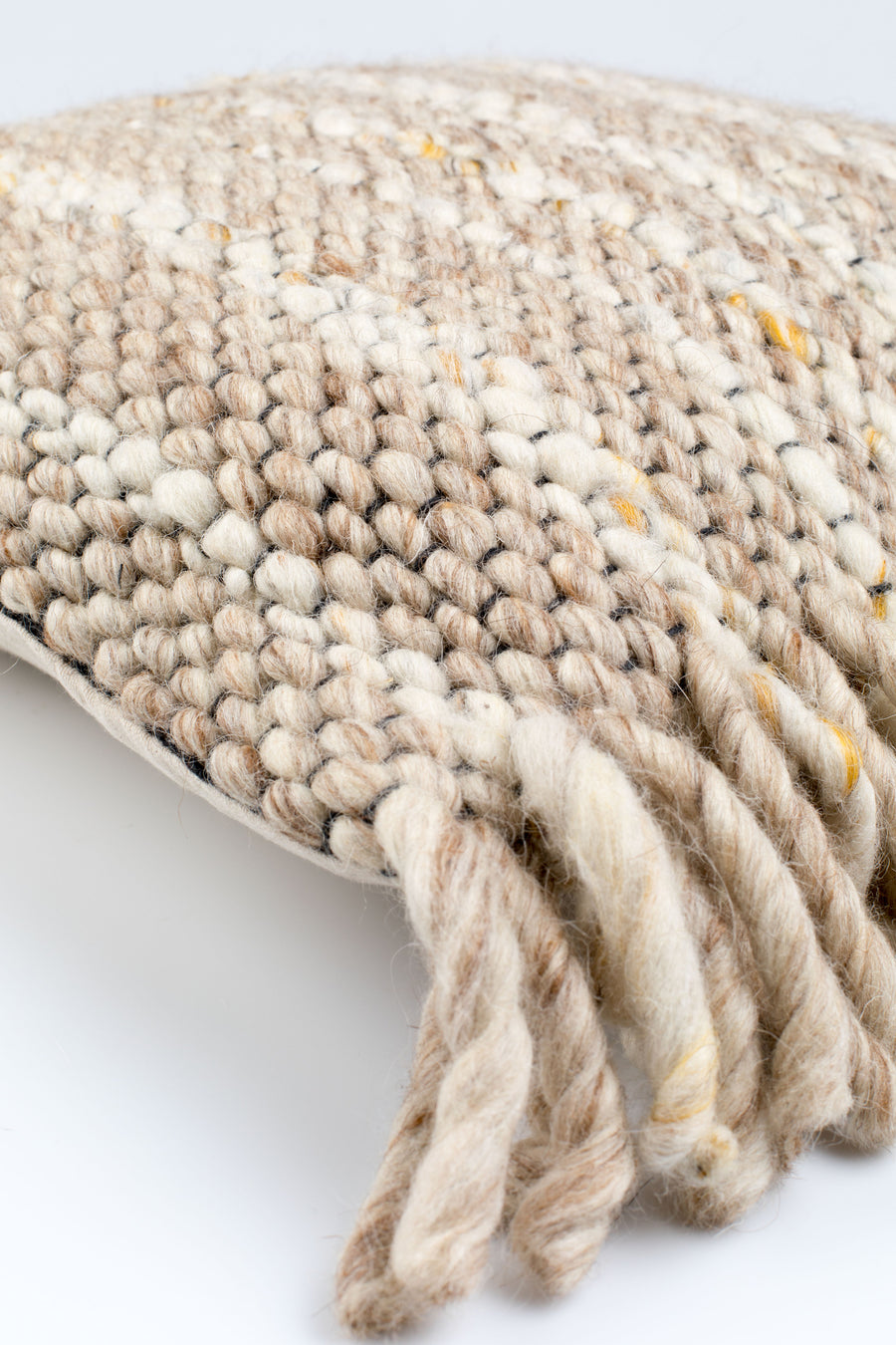 Kussen Frills Beige/Geel (set van 6)