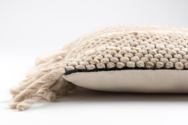 Kussen Frills Beige/Geel (set van 6)