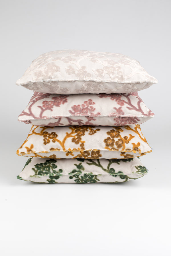 Kussen April Oker (set van 6)