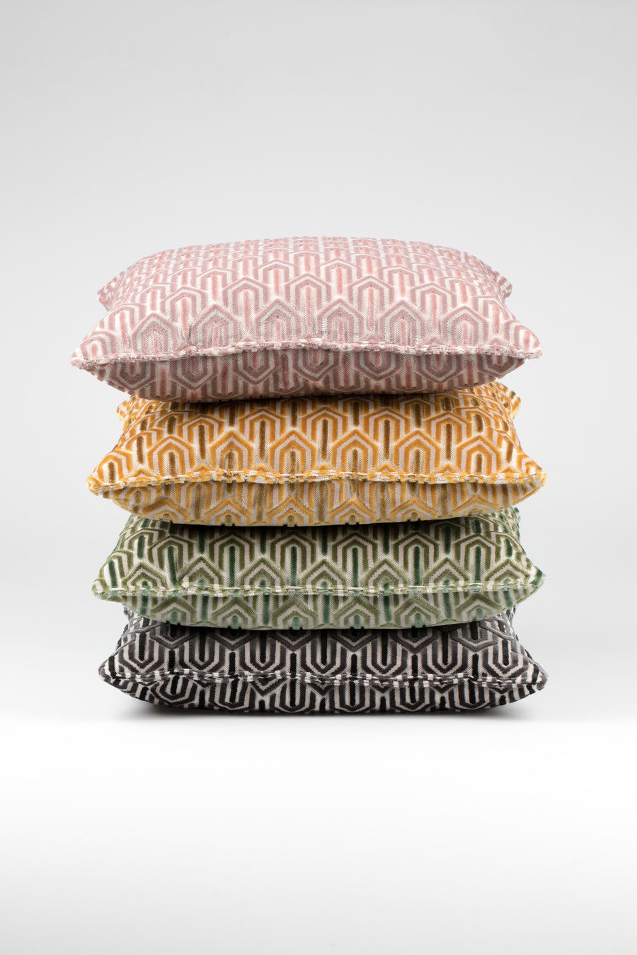 Kussen Beverly Groen (set van 6)