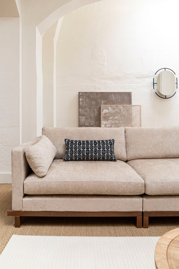 Kussen Cloud Denim Zwart 60x30 (set van 6)