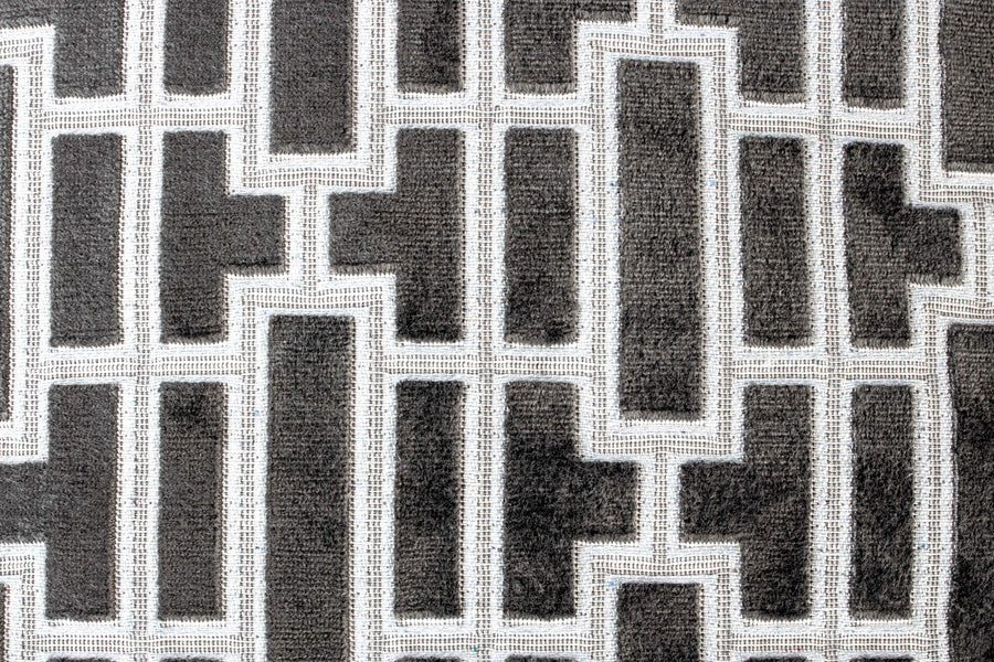 Kussen Scape Denim Zwart 45x45 (set van 6)