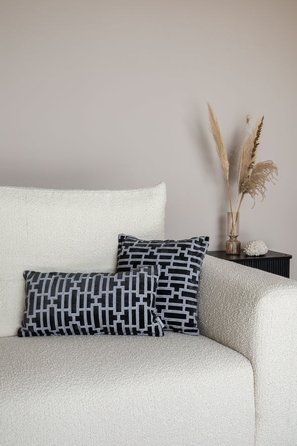 Kussen Scape Denim Zwart 45x45 (set van 6)