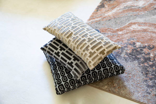 Kussen Scape Denim Zwart 45x45 (set van 6)